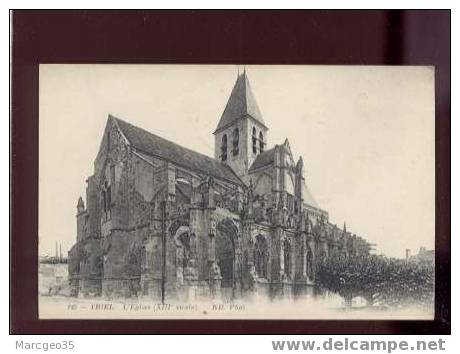 14090 Triel L'église édit.ND N°245 Belle Carte - Triel Sur Seine