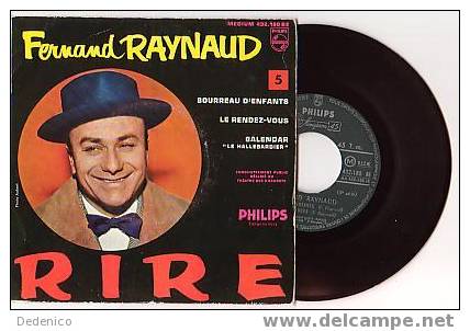 Fernand  RAYNAUD :  "  BOURREAU D´ENFANTS  "  ( Label Vert Foncé ) - Humor, Cabaret