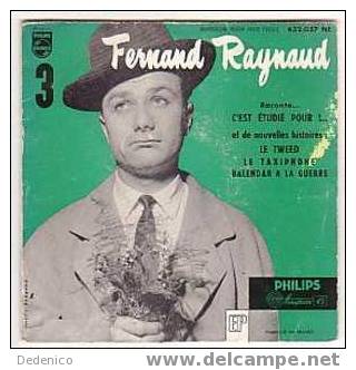 Fernand  RAYNAUD :  "  C'EST ETUDIE POUR  " - Humor, Cabaret