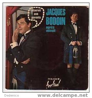 Jacques  BODOIN  :   "  APRES  MINUIT  " - Humor, Cabaret