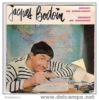 Jacques  BODOIN  :   "  DEPART EN PIQUE-NIQUE  " - Humor, Cabaret