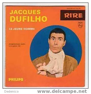 Jacques  DUFILHO  :  "  LE JEUNE HOMME  " - Humor, Cabaret