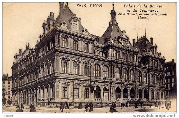 LYON - Palais De La Bourse Et Du Commerce - Lyon 2