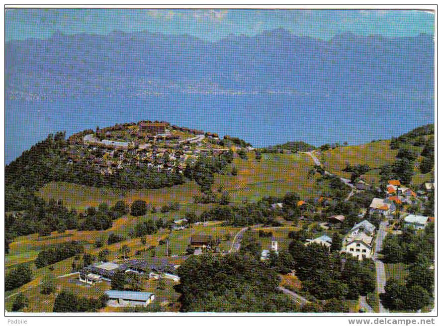 Carte Postale 74 De Thollon Les Memises - Lajoux, Grand Roc, Le Lac Léman Et Les Montagnes Suisses - Thollon