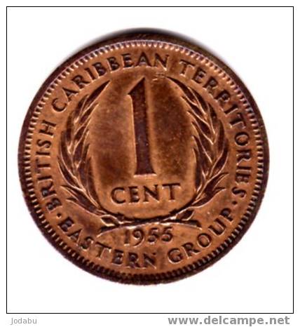 1 Cent De 1955 Des Caraibes -british Carabian- - Kolonies