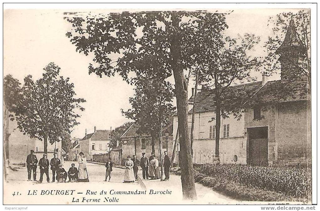 Le Bourget:rue Du Cmdt Baroche"la Ferme Nolle"en Bon état - Le Bourget