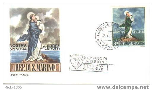San Marino FDC (G067) - 1966