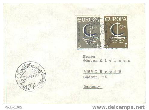 Luxemburg FDC (G069) - 1966