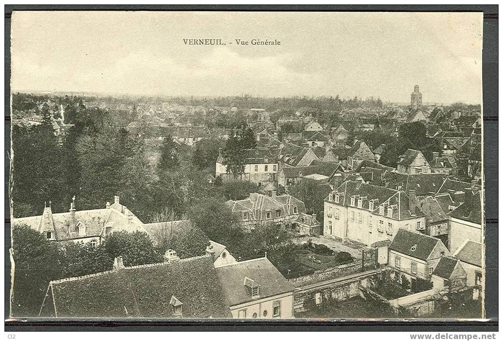 VERNEUIL - Vue Générale (carte Non écrite) - Verneuil-sur-Avre
