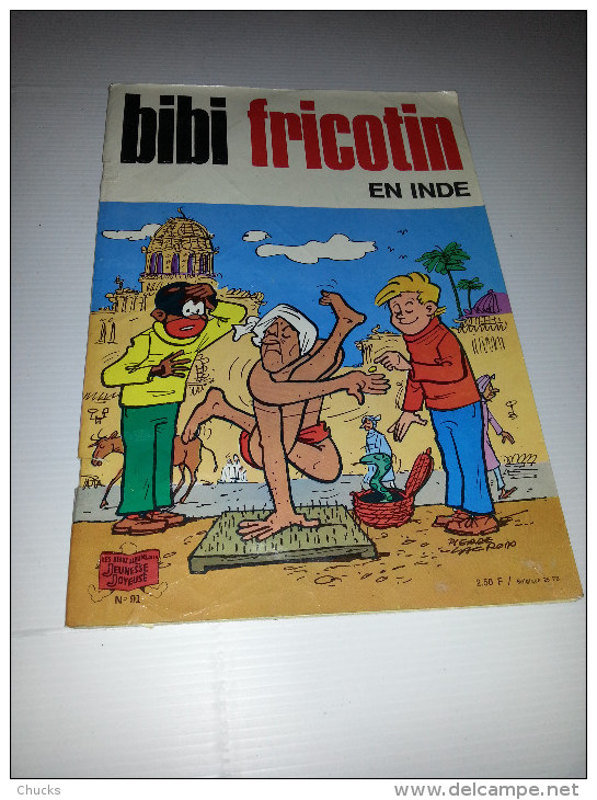 N°91 Bibi Fricotin En Inde EO - Bibi Fricotin