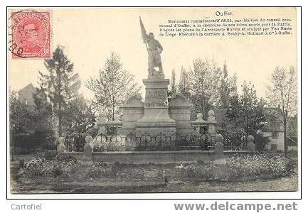 Ouffet: Monument Commémoratif édifoé - Ouffet