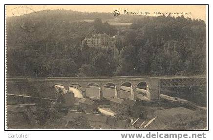 Remouchamps: Château Et Arcades Du Pont - Aywaille