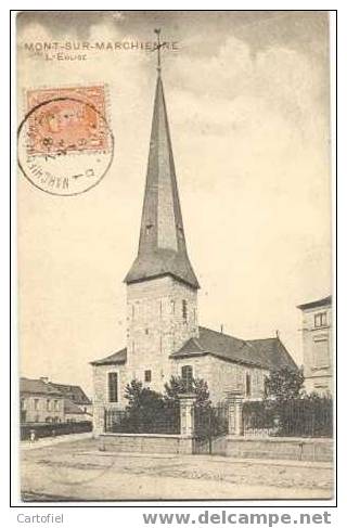 Mont-sur-Marchienne: L´Eglise - Charleroi