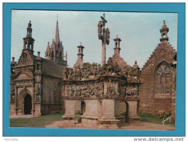 CP Guimiliau - L'église Et Le Calvaire - Guimiliau