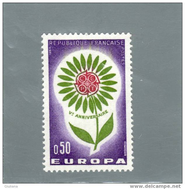 Francia - N. 1431** (Unificato) 1964  Europa Cept - 1964