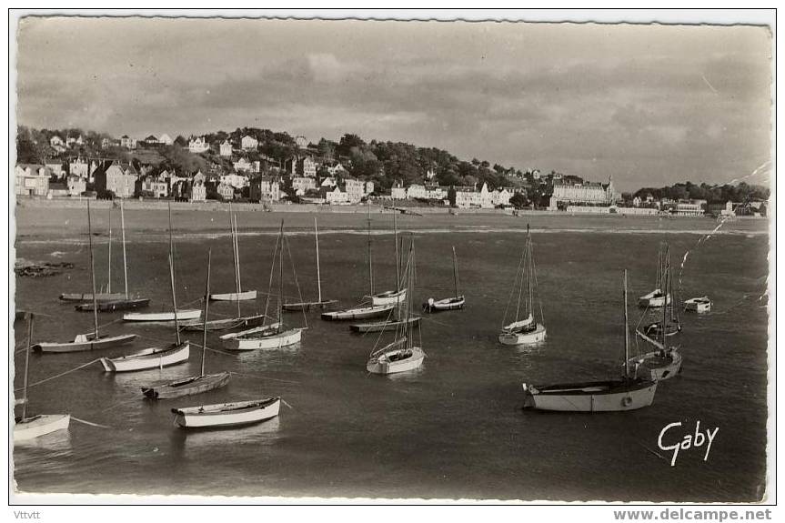 Le Val-André : Vue Prise De La Pointe Piégu (circulée, 1959) - Pléneuf-Val-André