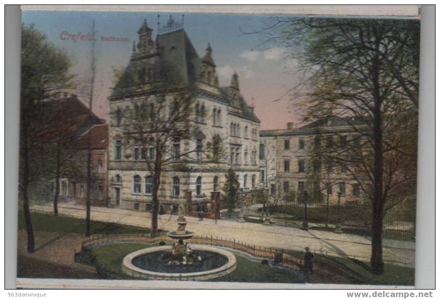 Krefeld - Crefeld -  Rathaus - Krefeld