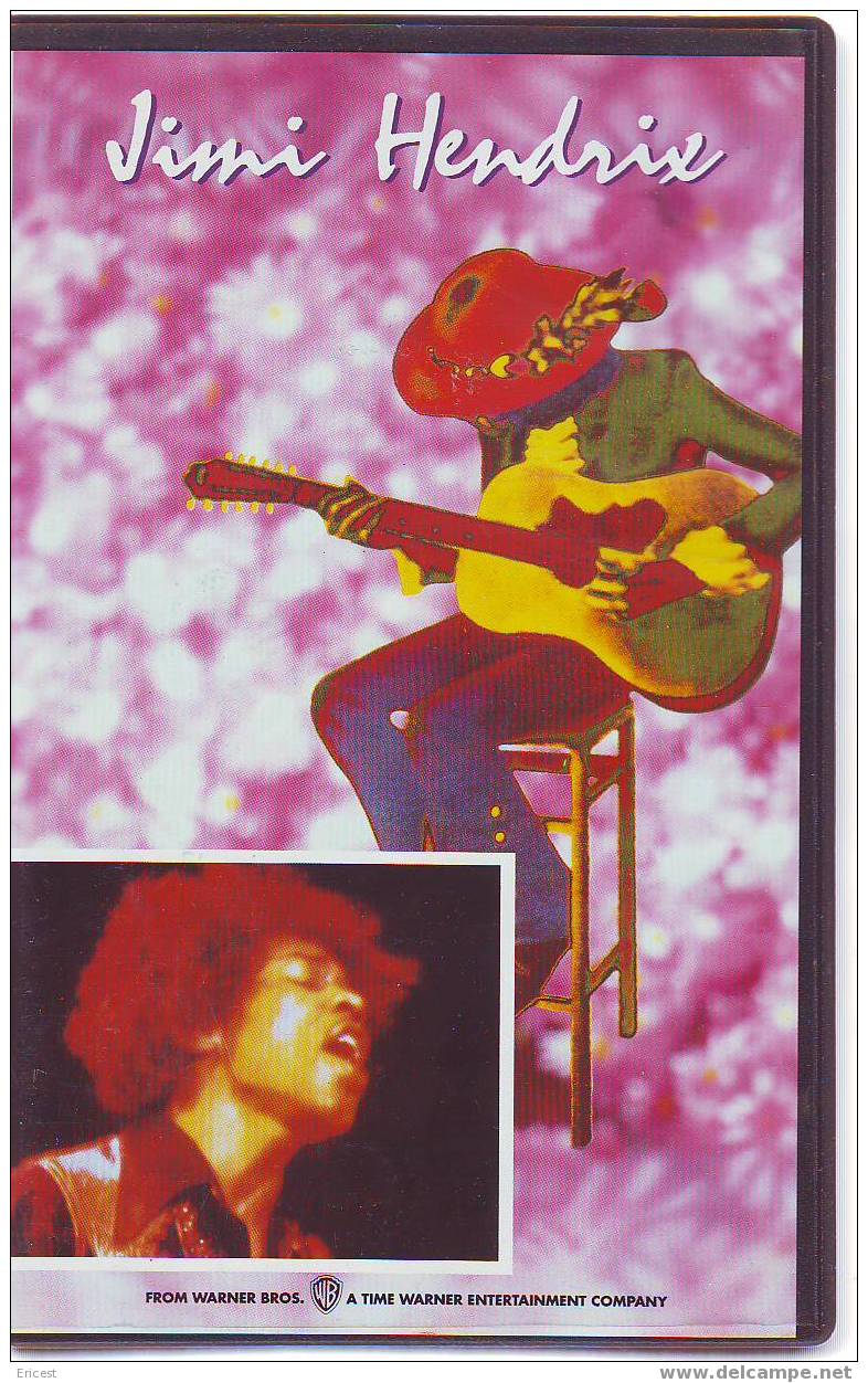 VHS JIMI HENDRIX - Concert & Music