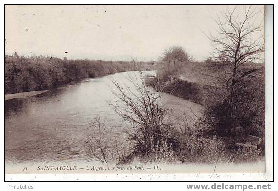 ST  AYGULF  L ARGENS  VUE PRISE DU PONT - Saint-Aygulf