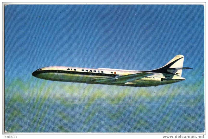 AIR FRANCE - Caravelle - Premier Moyen-courrier à Réaction Pure - 1946-....: Moderne