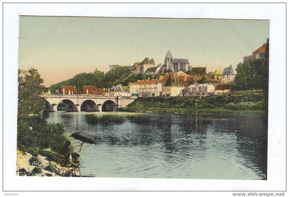 LE BLANC - Le Vieux Château Et Le Pont - Le Blanc