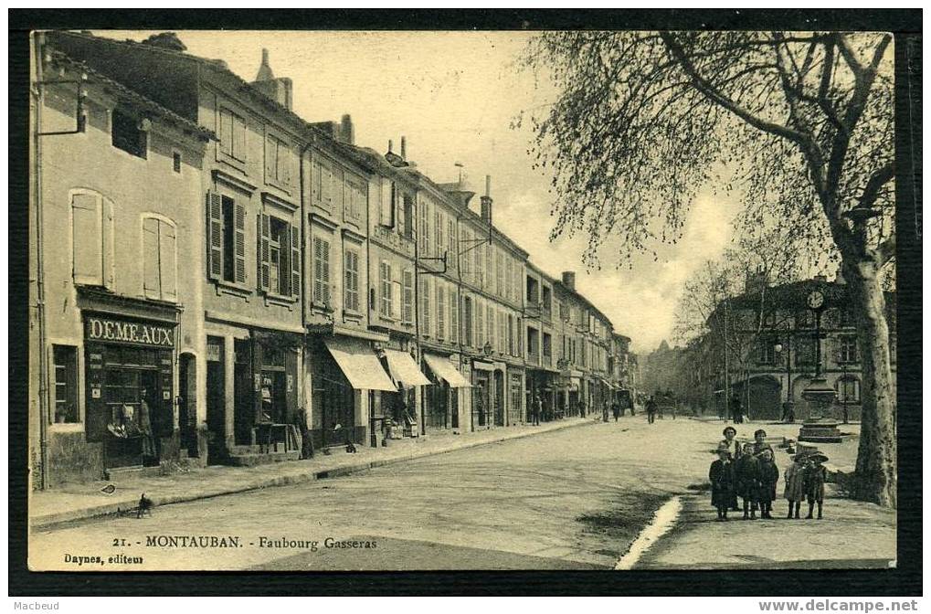 82 - MONTAUBAN - Faubourg Casseras - ANIMÉE - Montauban