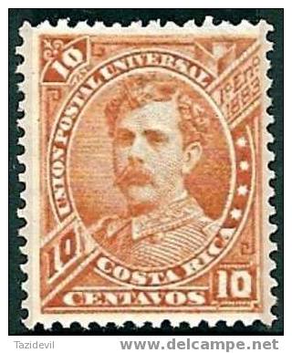 Costa Rica - 1883 10c General Fernandez. Scott 19. Used - Costa Rica