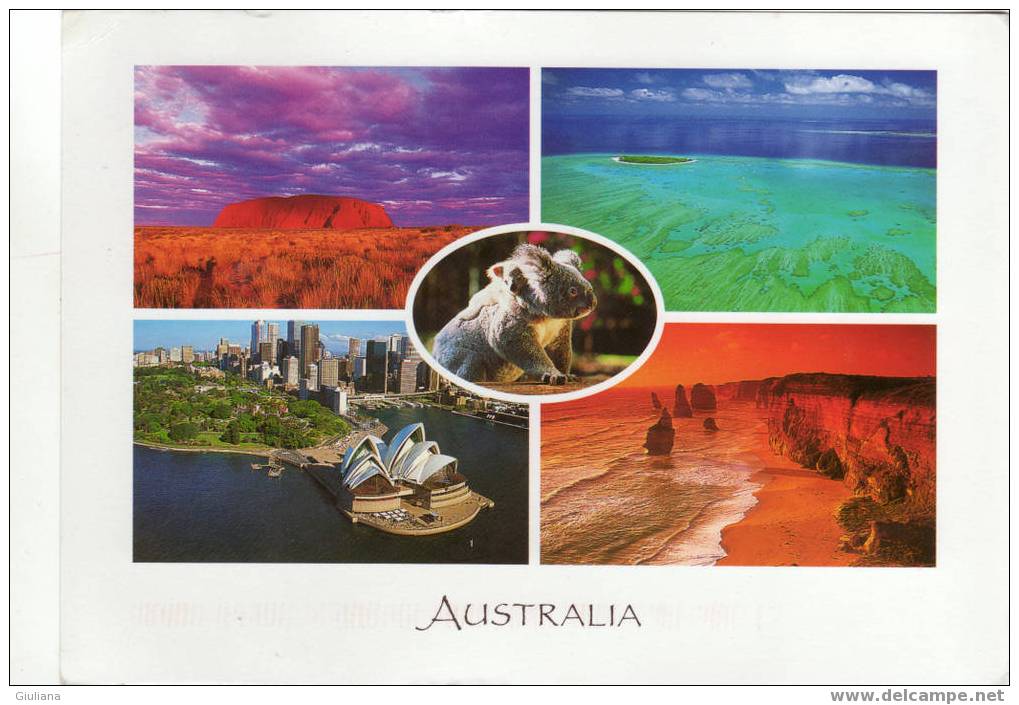 Australia - - Cartolina Viaggiata X L'Italia 2002 - Autres & Non Classés