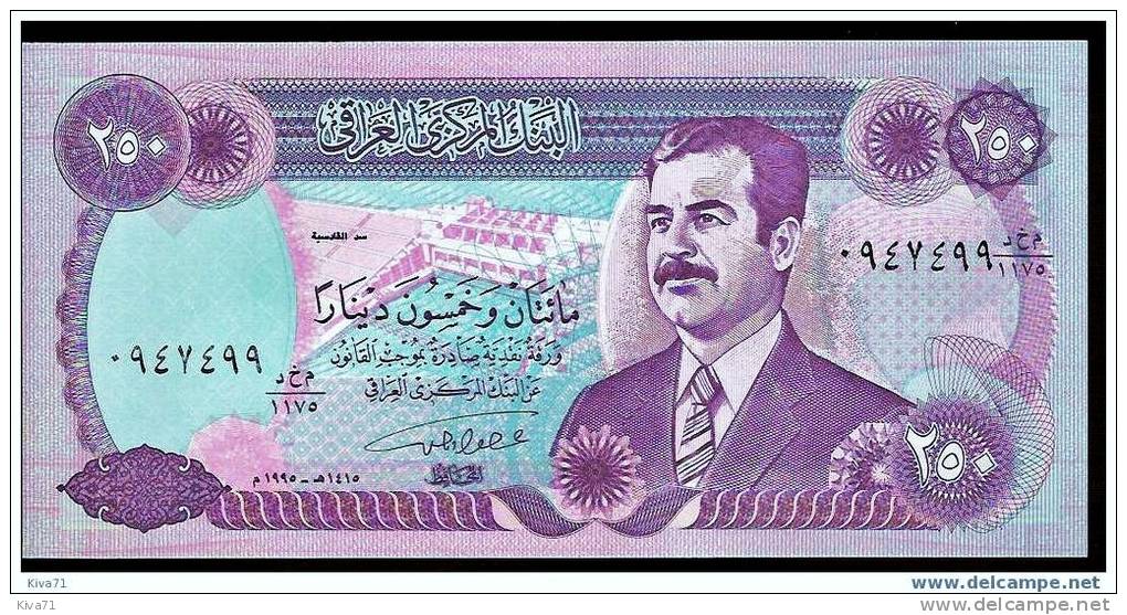 250 Dinars    "IRAK"  Saddam      Bc.49 - Iraq
