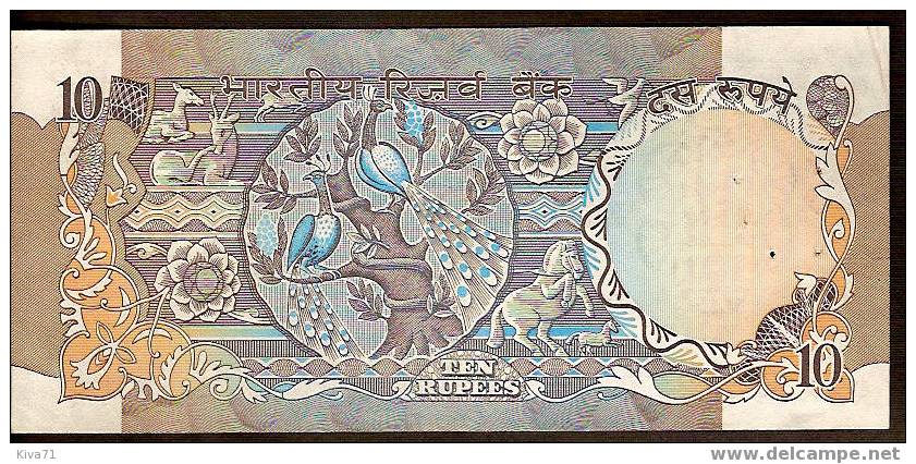 10 Rupees    "INDE"       Ro 38   39 - Inde