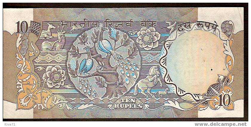 10 Rupees    "INDE"       Ro 38   39 - Indien