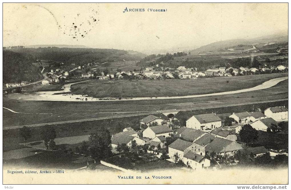 Cpa (88) De ARCHES -vallee De La Vologne - Arches