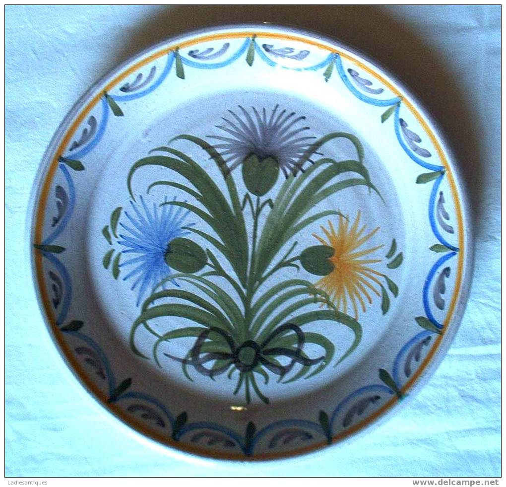 Vieille Assiette - Old Plate - Oud Bord - AS 1631 - Argonne (FRA)