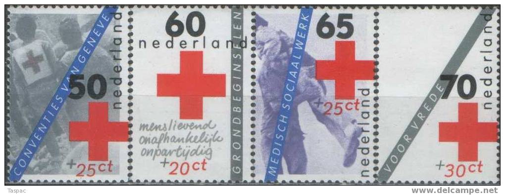 Netherlands 1983 Mi# 1236-1239 A ** MNH - Nuovi