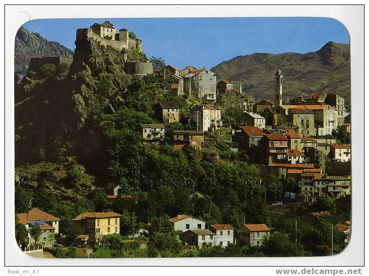 {39685} 20 2B Haute Corse Corte , La Citadelle , Domine La Vieille Ville ; Ed Du Mouflon , Circulée En 1985 - Corte