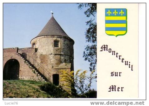 MONTREUIL SUR MER - Intérieur De La Citadelle  - Tour Côté Ouest  - Blason - Montreuil