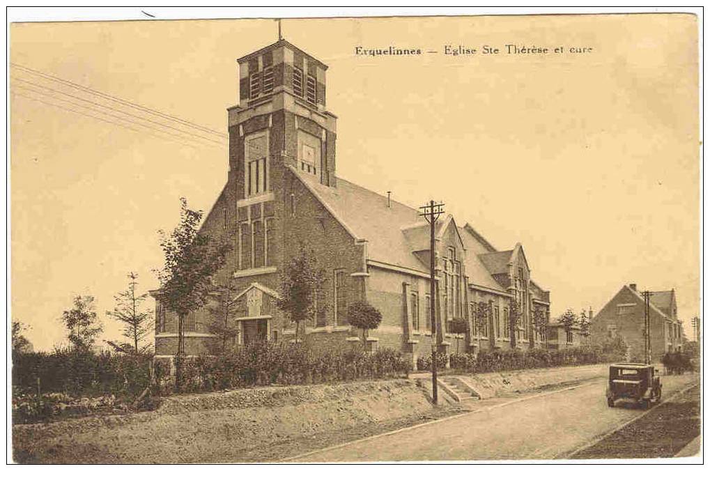 ERQUELINNES - EGLISE STE THÉRÈSE ET CURE - Erquelinnes