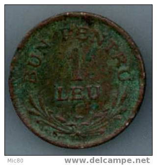 Roumanie 1 Leu 1924 Tb - Romania