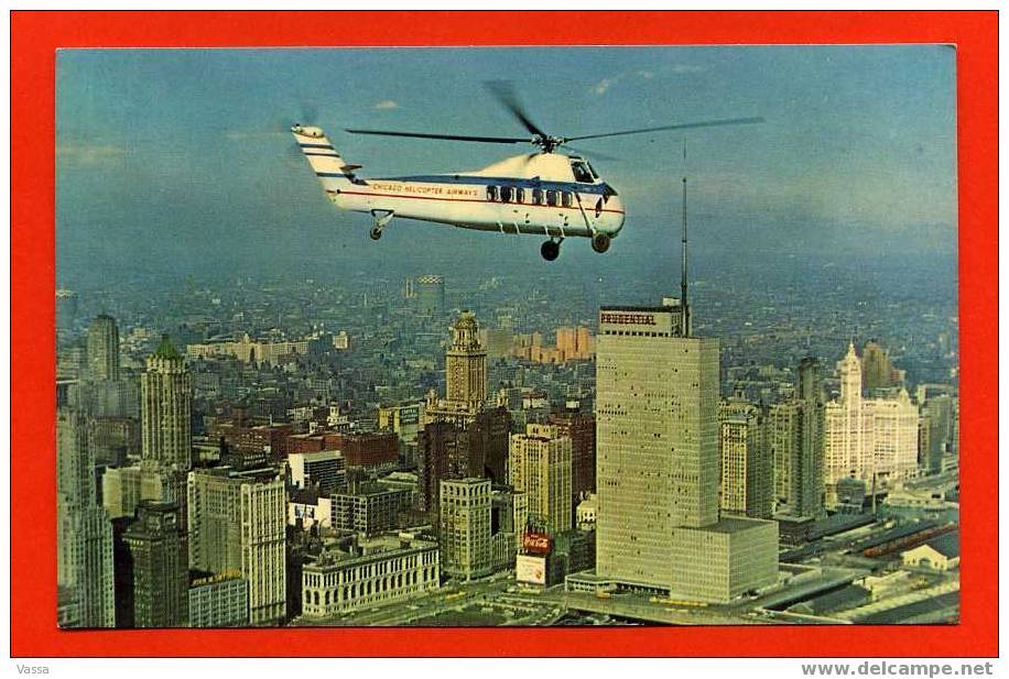 USA. A Fleet Of 12 Passengers SIROSKY S-58 C  Helicopter In Daily Scheduled Service.. - Hubschrauber