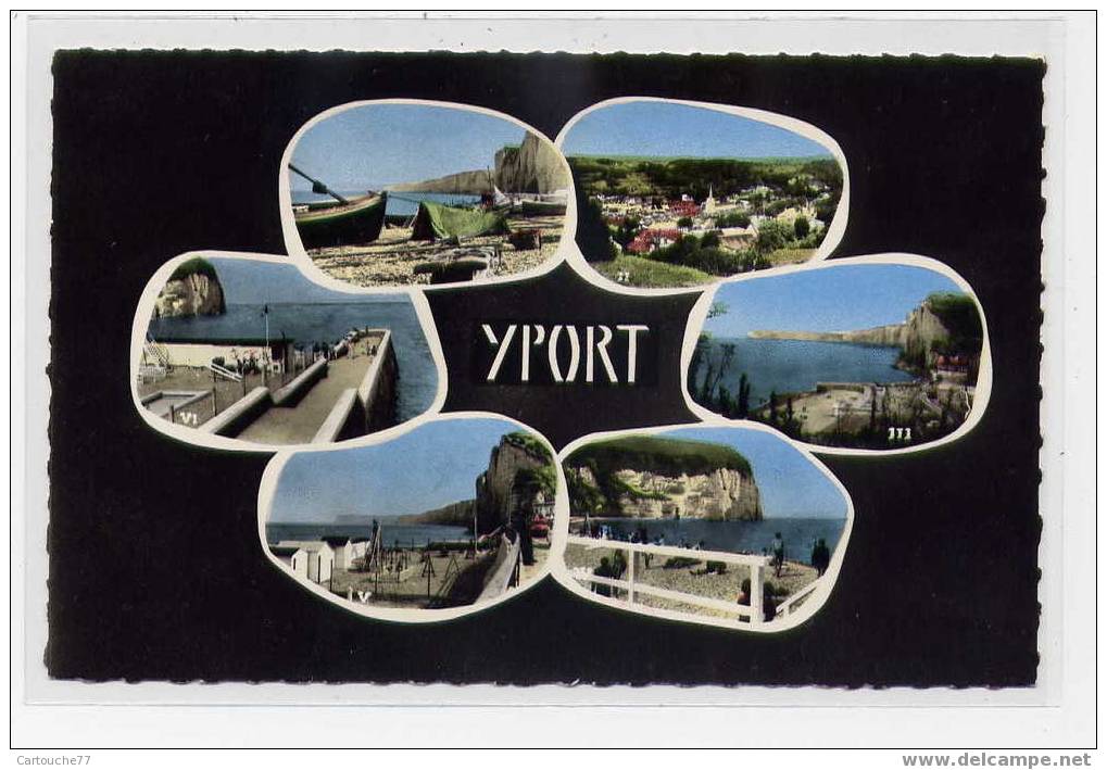 K3 - YPORT - La Plage (carte Semi-moderne - Multivues - Yport