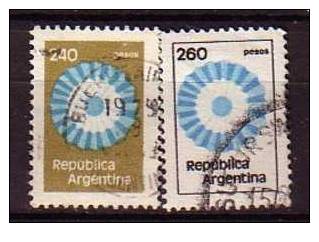 D0729 - ARGENTINA Yv N°1170/71 - Usados