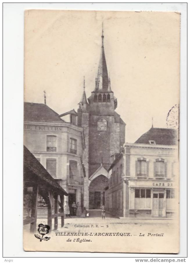 CPA---89----Villeneuve L'Archeveque----EGLISE - Villeneuve-l'Archevêque