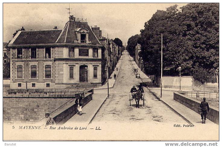 MAYENNE - Rue Ambroise De Loré - Mayenne