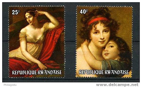 RWANDA Année De La Femme,  Timbres Neufs ++ Extrait Des Blocs Difficiles à Trouver - Unused Stamps