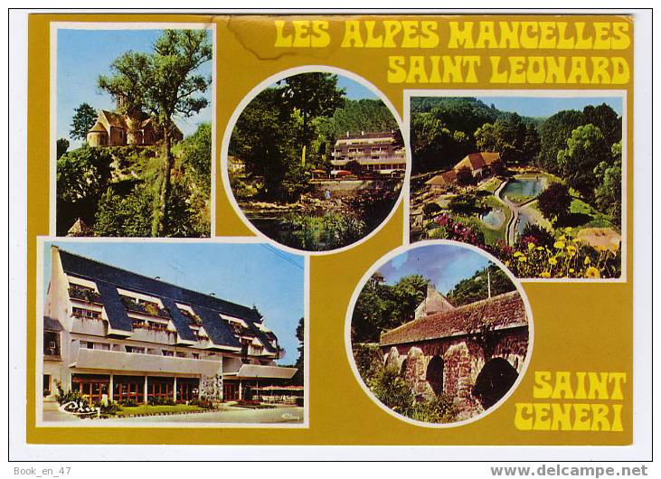 {39673} 72 Sarthe Les Alpes Mancelles Saint Léonard Saint Ceneri , Multivues ; Editions Combier - Saint Leonard Des Bois