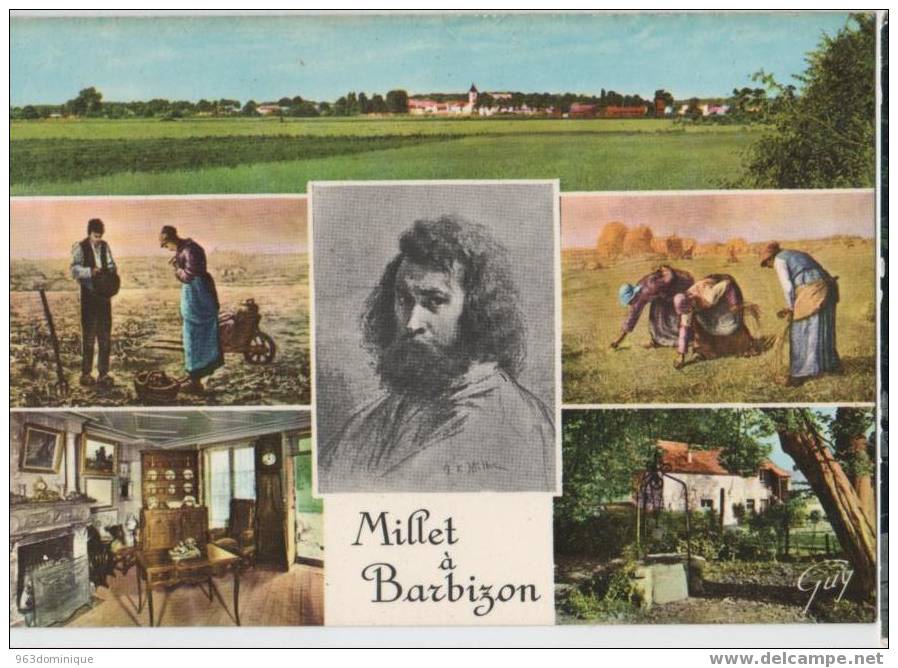 Seine Et Marne BARBIZON Multivues, Millet à Barbizon - Barbizon