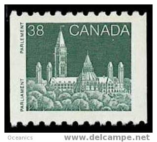 Canada (Scott No.1194A - Parlement) (**) Timbre Roulette / Coil - Oblitérés