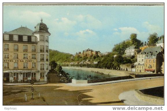 7 - BOUILLON : Pont De Liege Et Chateau - CPA Peu Courante - Edit. Photo Lander, Eupen - Bouillon
