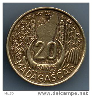 Madagascar 20 Francs 1953 Sup - Madagaskar