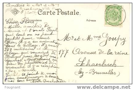 Belgique:SOMBREFFE(Namur.   )  :La SUCRERIE.1903.Carte Bleue. - Industrie